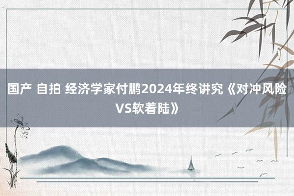 国产 自拍 经济学家付鹏2024年终讲究《对冲风险VS软着陆》