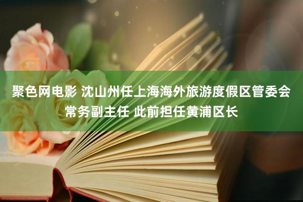 聚色网电影 沈山州任上海海外旅游度假区管委会常务副主任 此前担任黄浦区长